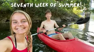 SUMMER VLOG: Fourth of July, kayaking, fireworks, & family!!
