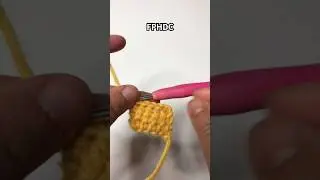 1 minute crochet stitches #Fphdc #crochetshorts #youtubeshorts