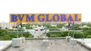 Custom LED Sign Board for BVM Global School - Trichy