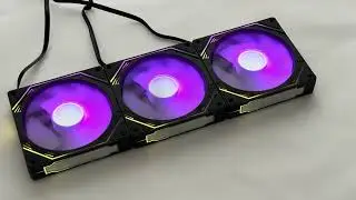 You can change the PC case fan colors to match your mood.