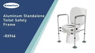 KosmoCare Aluminium Standalone Toilet Safety Frame - Features (RX946)