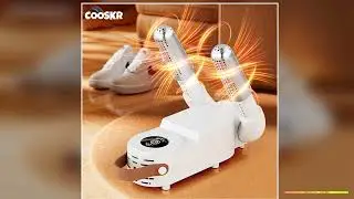 Shoe Dryer UV Shoe Sterilization Intelligent Timer Shoe Dryer Eliminate Odor Socks Boot Deodorizer