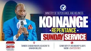 KOINANGE MAIN ALTAR | 26TH OCTOBER, 2025