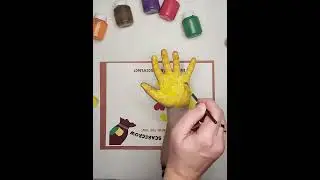 Thanksgiving Handprint Craft, Scarecrow Toddler Handprint Keepsake #handprintart #thanksgivingcrafts