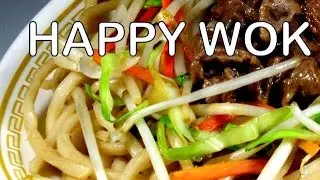 羔羊肉麵條 Stir Fry:  Spicy Satay Lambs Meat with Udon Noodle