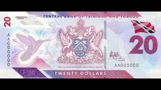 Trinidad & Tobago 20 dollars IBNS Banknote of the Year 2020