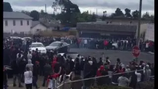 Oakland Sideshow fails (East Oakland 2016)
