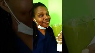 bubble guts (green smoothie, intermittent fasting day 2)