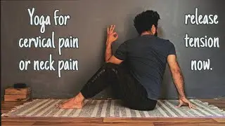Yoga For Cervical Pain | Or Neck Pain | yogawithhe | #yoga #cervicalpain #fitlifestyle 