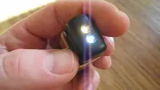 9 volt LED flashlight v.2.0 (250hrs@~1lm)