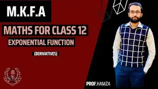Exponential function and its derivative | M.k.F.A
