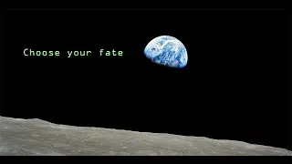 Choose your fate - Azzaro #cop26 #COP26Glasgow #climatechange #Climate_Refugee #nofate