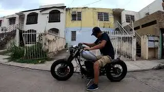 Italika RT 200 moto modificada