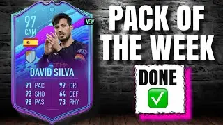 97 DAVID SILVA - PACK OF THE WEEK - PACYBITS 20 WEEKLY OBJECTIVES