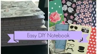 DIY Easy Notebook | Traveler&rsquo;s Notebook Style