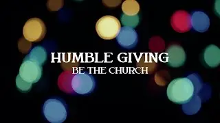 Humble Giving