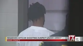 WakeMed Garner shooting suspect booked into jail