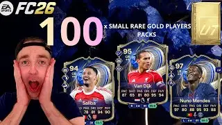 I Opened 100x Small Rare Gold Players Packs&hellip; Here Are the Results 😱 (EA FC 26 TOTY DEFENDERS)