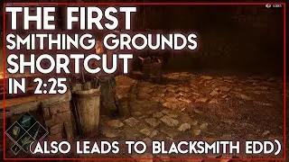 1st shortcut smithing grounds in 2:25 (also leads to blacksmith Ed)