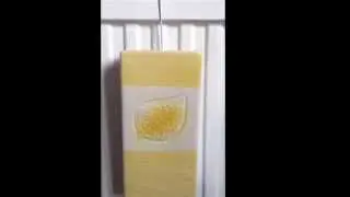 Yellow & White Leaf Embossed Design Glazed Finish Ceramic Hanging Humidifier for Radiator