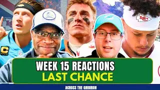 CHIEFS ARE OUT. Cowboys on the Brink | Week 15 NFL Reactions
