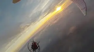 Homemade paramotor smoke system