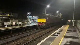 47746 47832 5Z65 Manchester Victoria to Carnforth Burnley Manchester Rd Station 310126