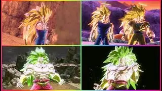 DBXV2 SSJ3 Vegeta And Broly DB Raging Blast Mod Showcase