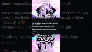glitterfrost leaks 🎄❄️ #royalehigh #royalehighcontent #roblox