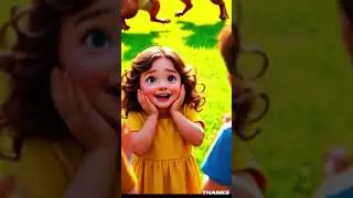 Kids Jungle Adventure | 3D Animated Story for Children | Talking Animals & Treasure Hunt #viralvideo