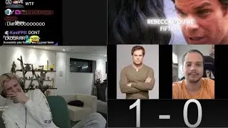 xQc пришлось сдержать смех, реагируя на 15-летний пост &laquo;Erobb&raquo; в TikTok