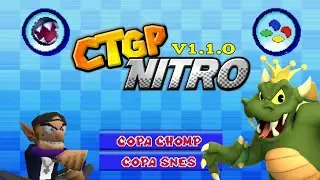 CTGP Nitro v1.1.0 (ROM Hack) Copa Chomp y Copa SNES 100%