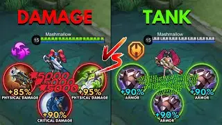 Layla Damage Build vs Layla Tank Build