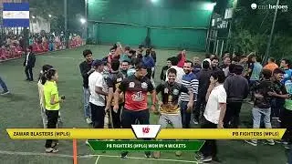 Live Cricket Match | Zawar Blasters (MPL6) vs PB Fighters (MPL6) | 10-Dec-23 08:30 PM Test Match | M