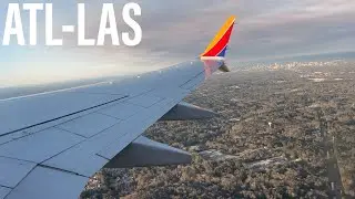 Full Flight #122 - Southwest Airlines - Boeing 737 MAX 8 - Atlanta (ATL) to Las Vegas (LAS)