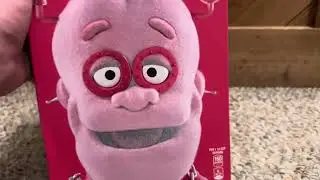 Unboxing Frankenberry Jim Henson flocked furry cereal box. 