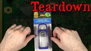 Dollar Store 2-in-1 Flashlight & Camping Light | Teardown and Tests