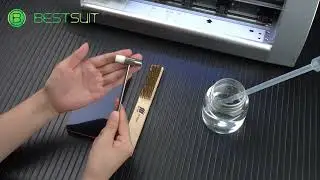 Cutting 3H AR HybridGlass Film#screen #cuttingmachine #screen protector