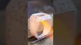 Jen's ring making #gold