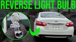 How to Replace Reverse Light Bulb - Nissan Altima (2013-2018)