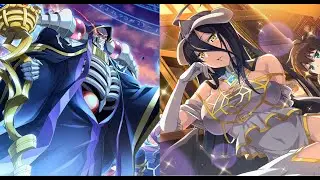 #28 Konosuba Fantastic Days: Character Costume Gallery - Overlord Collab: Ainz and Albedo