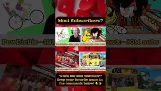 Who&rsquo;s the REAL YouTube King? 👑 (You&rsquo;ll Be Shocked!) #YouTubeBattle #MrBeast #pewdiepie