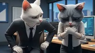 Poor, abandoned cat found love #AIMagic#AIStory#CinematicAI#AIVibes#AIDream#AIGeneratedVideo