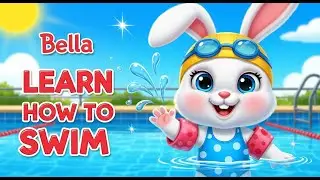 Learn Swimming with Bella  | Pool Rules & Safety for Kids | @livelystories