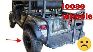 Bad Boy Buggy получает амортизаторы Struts для шатающихся колес