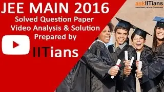 JEE Main 2016 Video Solution for Math - Paper Code G Q26-Q30 [Part 6]