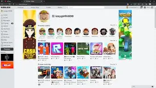 Redeeming Roblox virtual item codes.