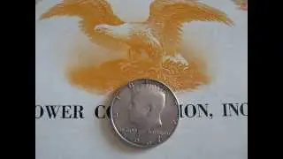 Монета 50 центов 1967 Джон Кеннеди  серебро Half dollar 1967 USA