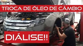 FORD FUSION SEL - CÂMBIO 6F35 - TROCA DE FLUIDO MERCON LV POR MEIO DIALÍTICO.