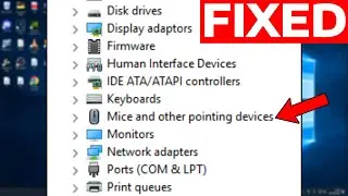 How To Fix Mice and Other Pointing Devices Missing From Device Manager